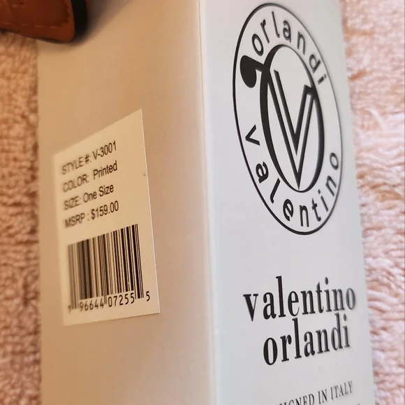 Valentino Orlandi Elegant Brown and Black Shoulder Bag. NWT - Picture 8 of 8